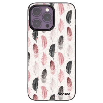 Picasee silikonowe czarne etui na Apple iPhone 14 Pro Max - Feder 2