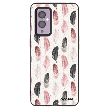 Picasee silikonowe czarne etui na OnePlus 9 - Feder 2