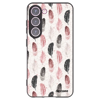 Picasee silikonowe czarne etui na Samsung Galaxy S23 5G - Feder 2