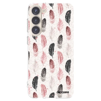 Picasee silikonowe przeźroczyste etui na Samsung Galaxy S23+ 5G - Feder 2