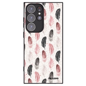 Picasee silikonowe czarne etui na Samsung Galaxy S23 Ultra 5G - Feder 2