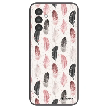 Picasee silikonowe czarne etui na Samsung Galaxy A04s A047F - Feder 2