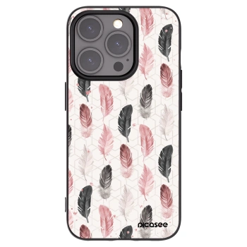 Picasee silikonowe czarne etui na Apple iPhone 15 Pro - Feder 2