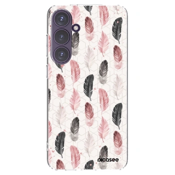 Picasee silikonowe przeźroczyste etui na Samsung Galaxy S24+ S926B 5G - Feder 2
