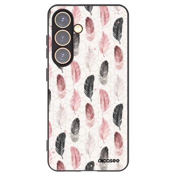 Picasee silikonowe czarne etui na Samsung Galaxy S24 S921B 5G - Feder 2