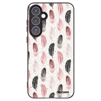 Picasee silikonowe czarne etui na Samsung Galaxy A55 5G A556B - Feder 2