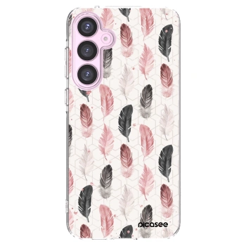 Picasee silikonowe przeźroczyste etui na Samsung Galaxy A55 5G A556B - Feder 2