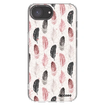 Picasee silikonowe przeźroczyste etui na Apple iPhone 16e - Feder 2