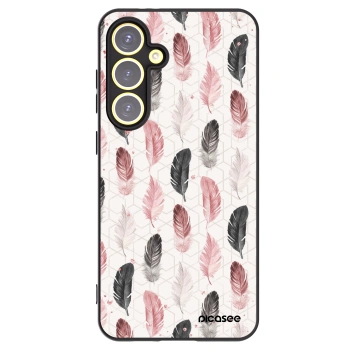 Picasee silikonowe czarne etui na Samsung Galaxy S24 FE S721B - Feder 2