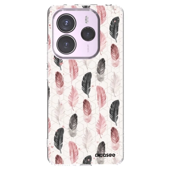 Picasee silikonowe przeźroczyste etui na Xiaomi Redmi Note 14 5G - Feder 2