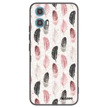 Picasee silikonowe czarne etui na Motorola Moto G34 5G - Feder 2