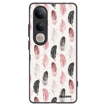 Picasee silikonowe czarne etui na Vivo V50 Lite 5G - Feder 2