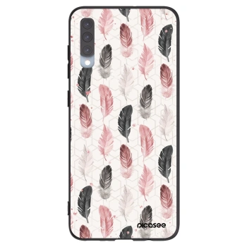 Picasee silikonowe czarne etui na Samsung Galaxy A70 A705F - Feder 2