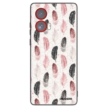 Picasee silikonowe czarne etui na Motorola Edge 50 Fusion - Feder 2
