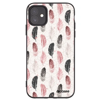 Picasee silikonowe czarne etui na Apple iPhone 11 - Feder 2
