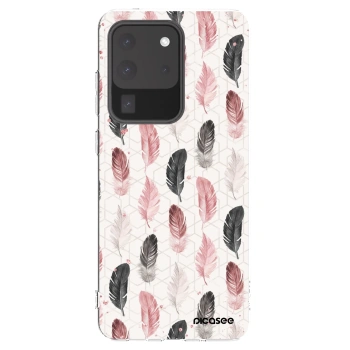 Picasee silikonowe przeźroczyste etui na Samsung Galaxy S20 Ultra 5G G988F - Feder 2