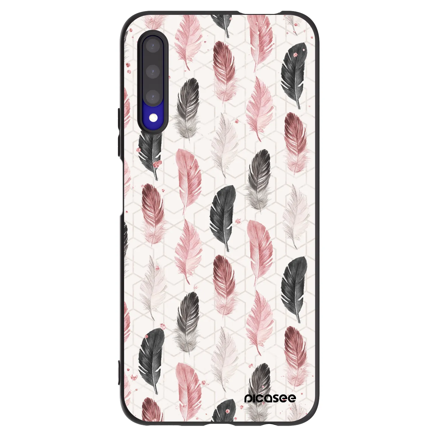 Picasee silikonowe czarne etui na Honor 9X Pro - Feder 2