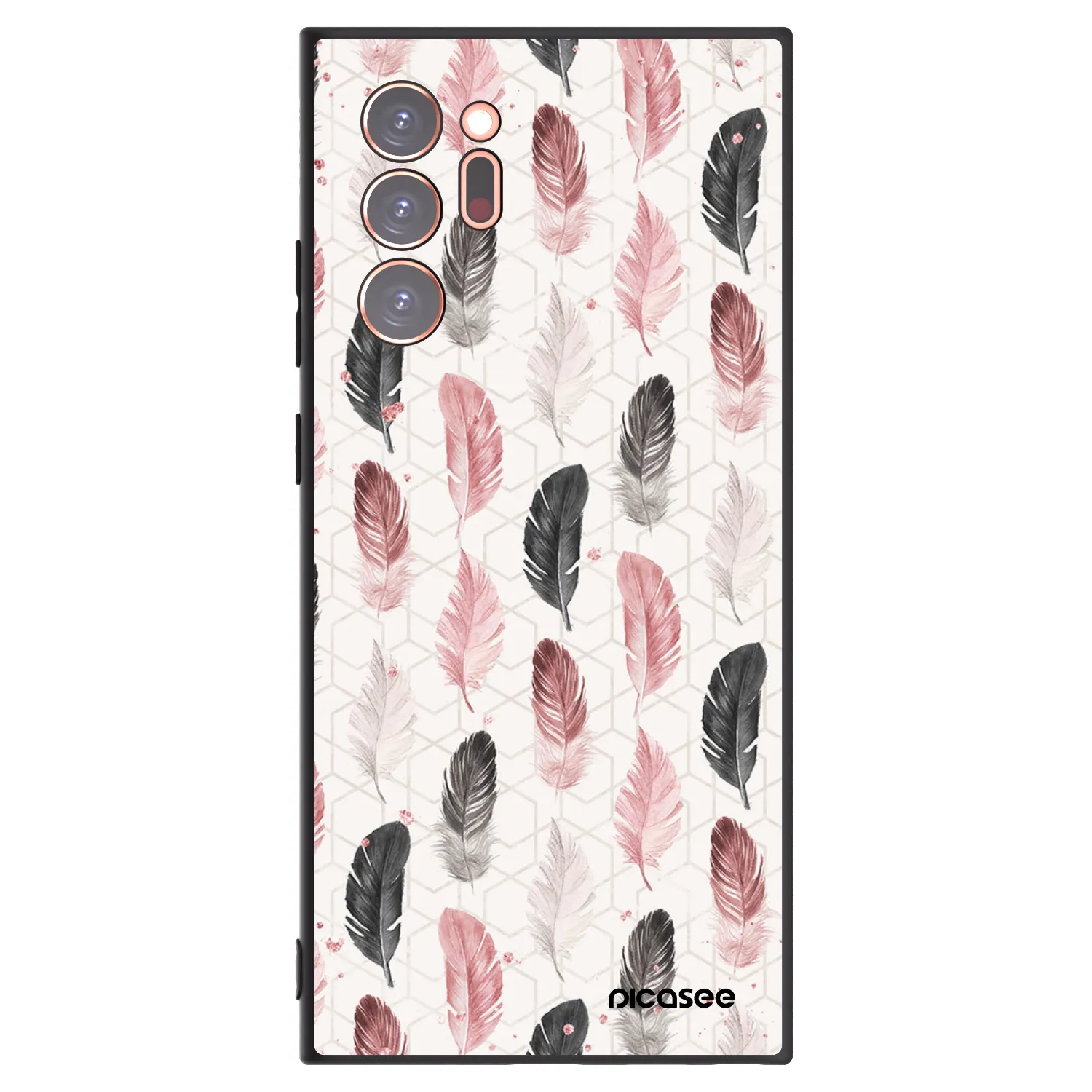 Picasee silikonowe czarne etui na Samsung Galaxy Note 20 Ultra - Feder 2