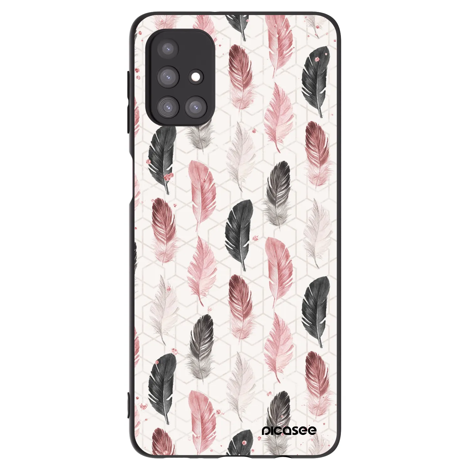 Picasee silikonowe czarne etui na Samsung Galaxy M31s - Feder 2