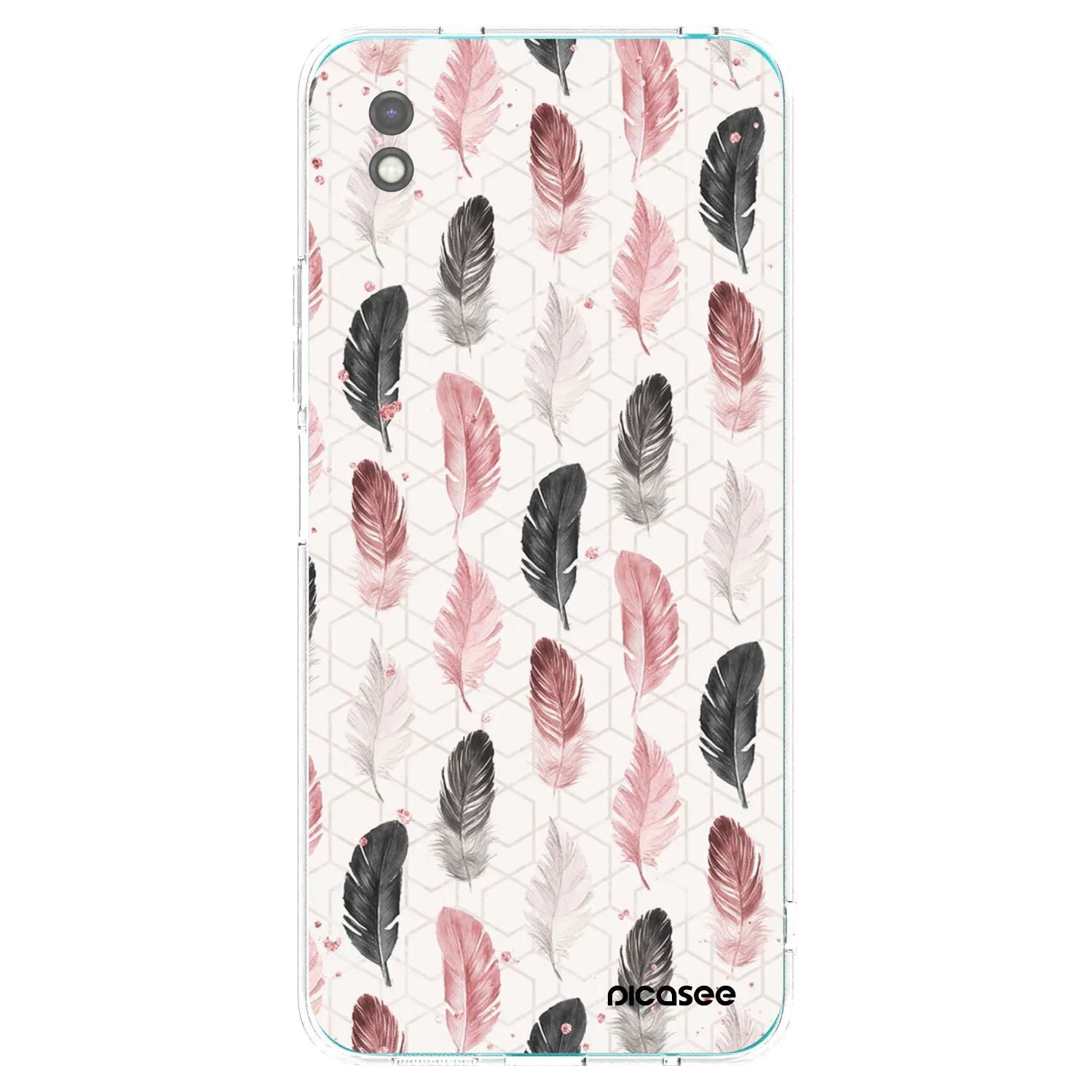 Picasee silikonowe czarne etui na Xiaomi Redmi 9A - Feder 2