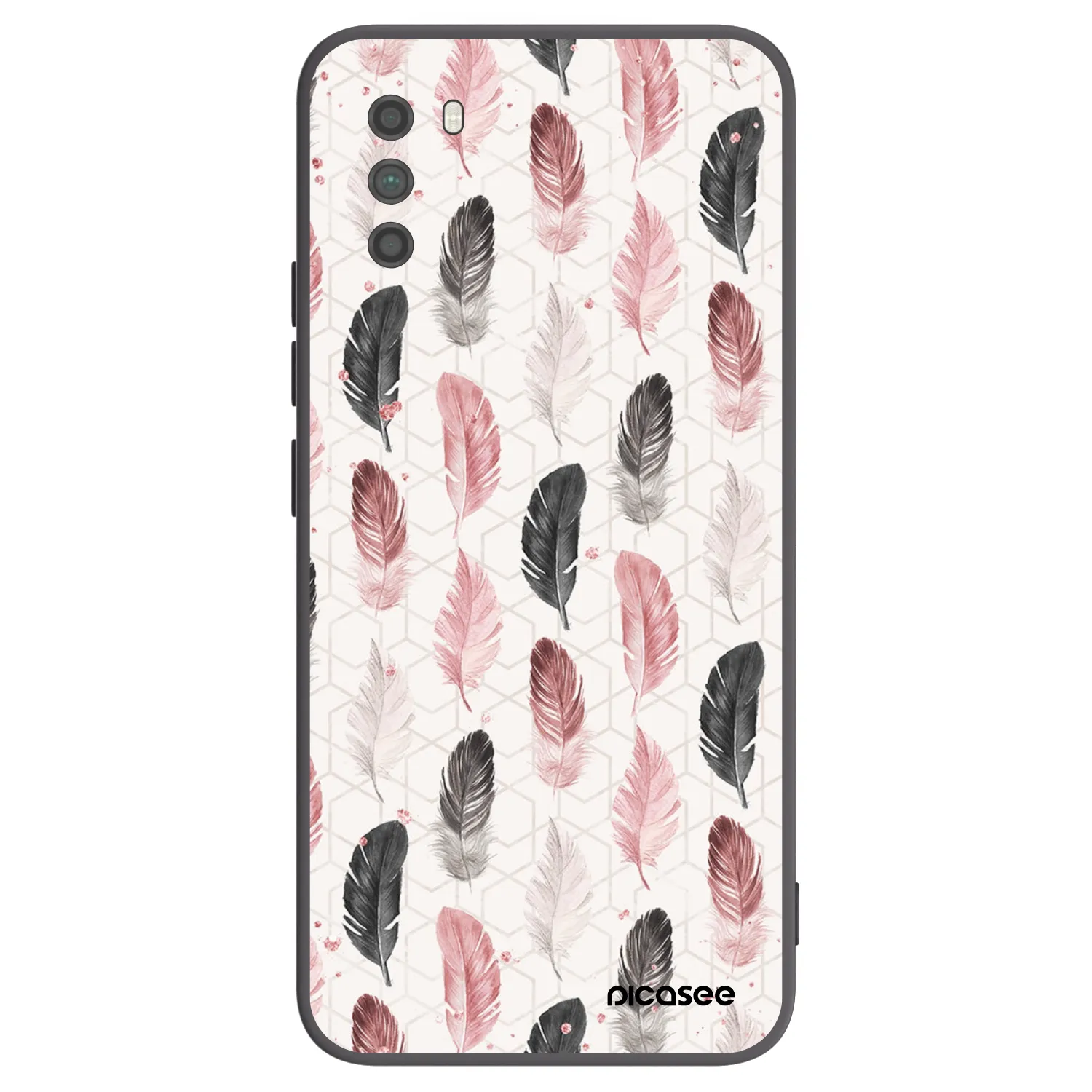 Picasee silikonowe czarne etui na Xiaomi Poco M3 - Feder 2