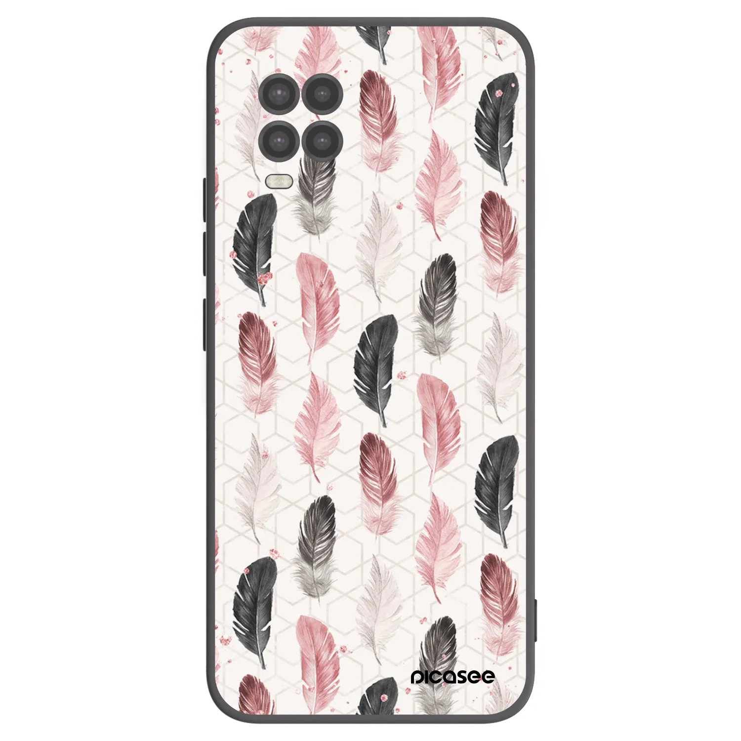 Picasee silikonowe czarne etui na Xiaomi Mi 10 Lite - Feder 2