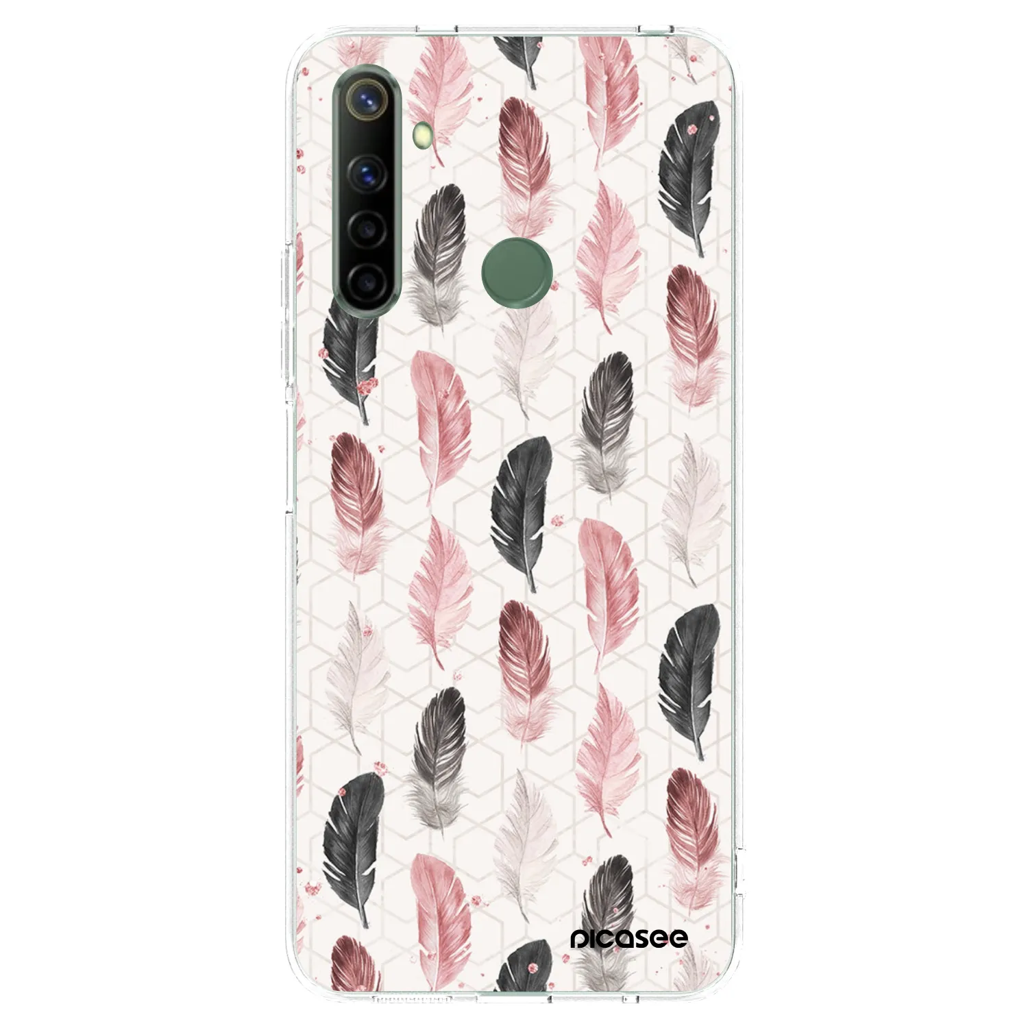 Picasee silikonowe przeźroczyste etui na Realme 6i - Feder 2