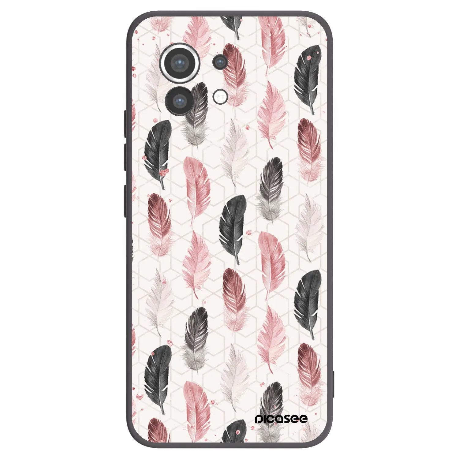 Picasee silikonowe czarne etui na Xiaomi Mi 11 - Feder 2