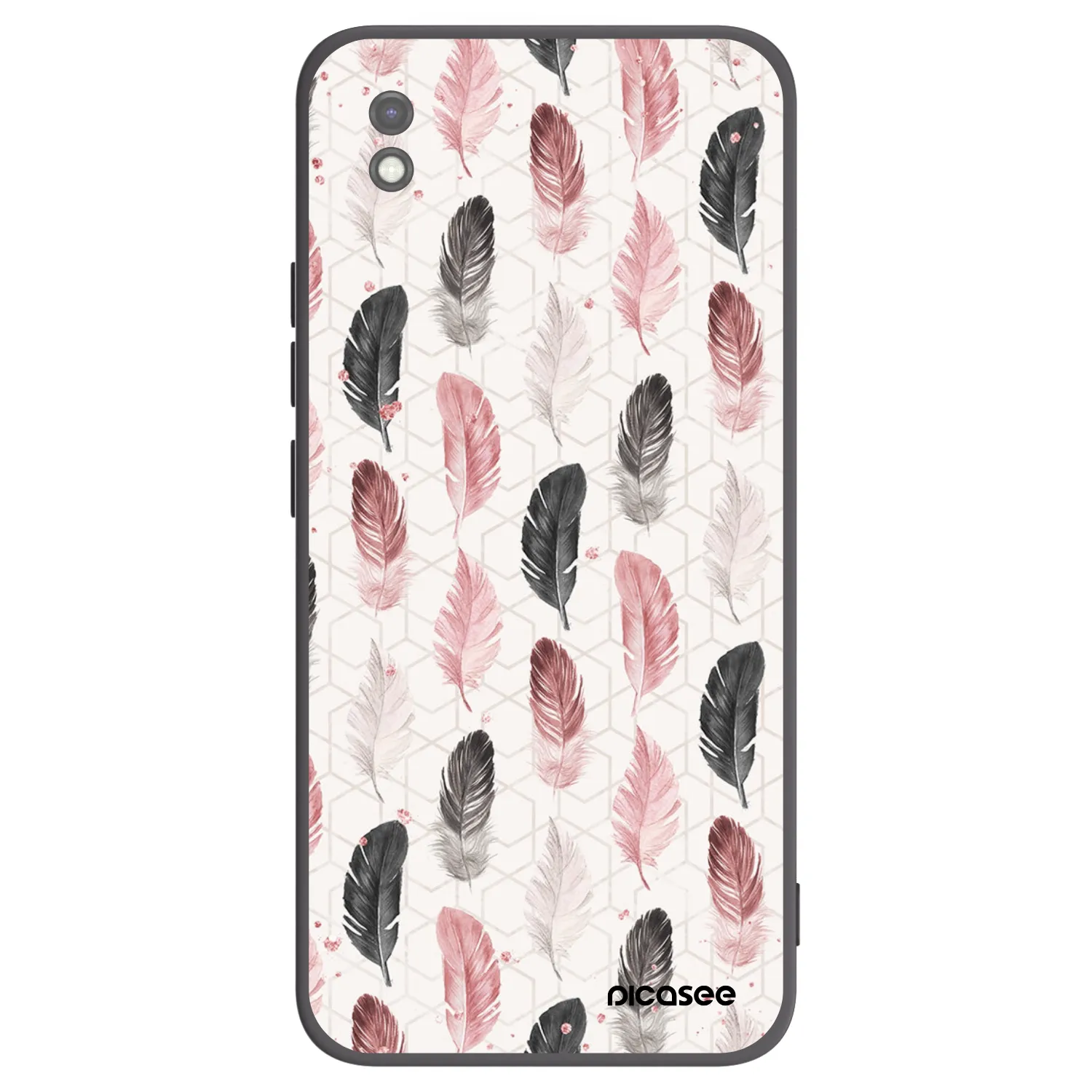 Picasee silikonowe czarne etui na Xiaomi Redmi 9AT - Feder 2