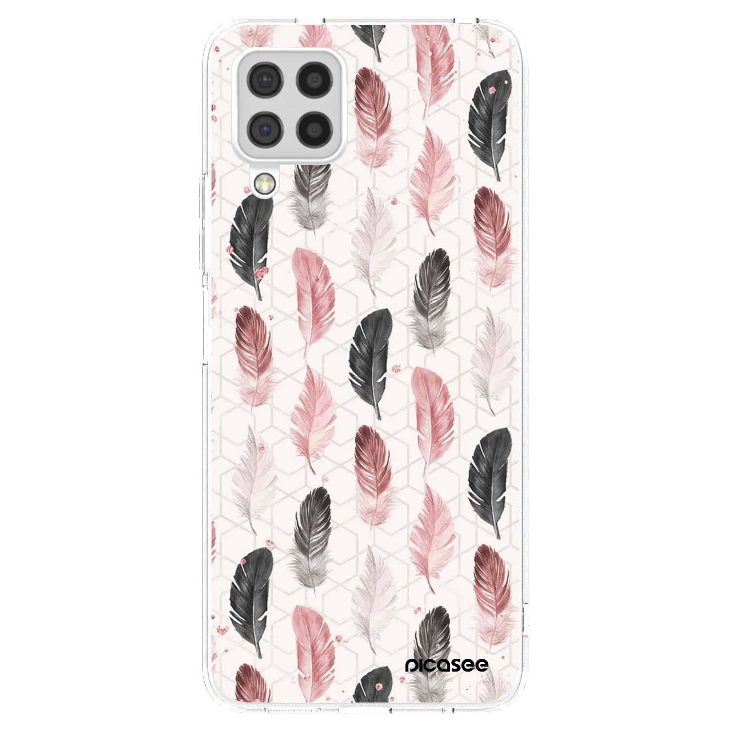 Picasee silikonowe przeźroczyste etui na Samsung Galaxy A22 A225F 4G - Feder 2