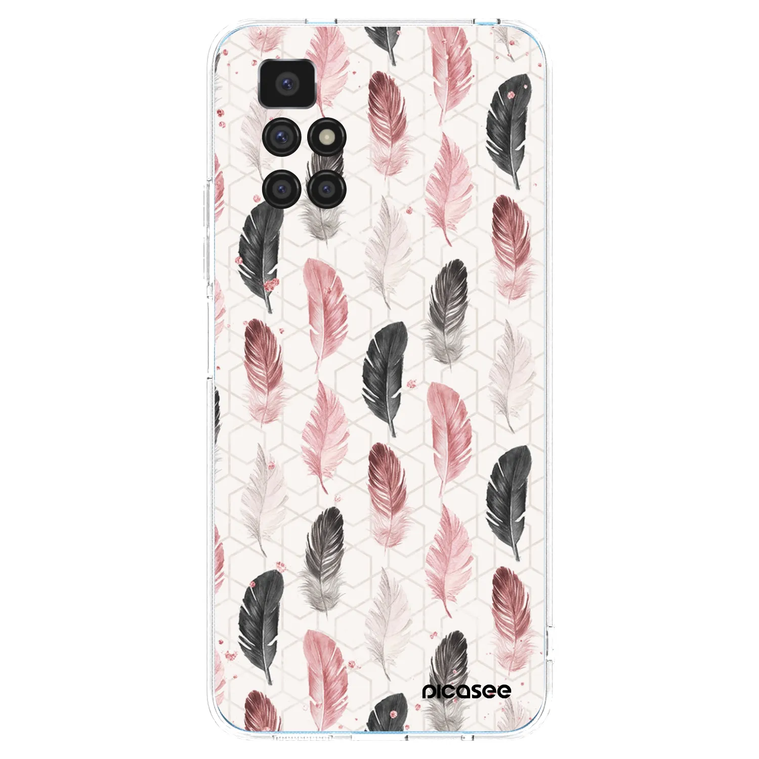Picasee silikonowe przeźroczyste etui na Xiaomi Redmi 10 - Feder 2