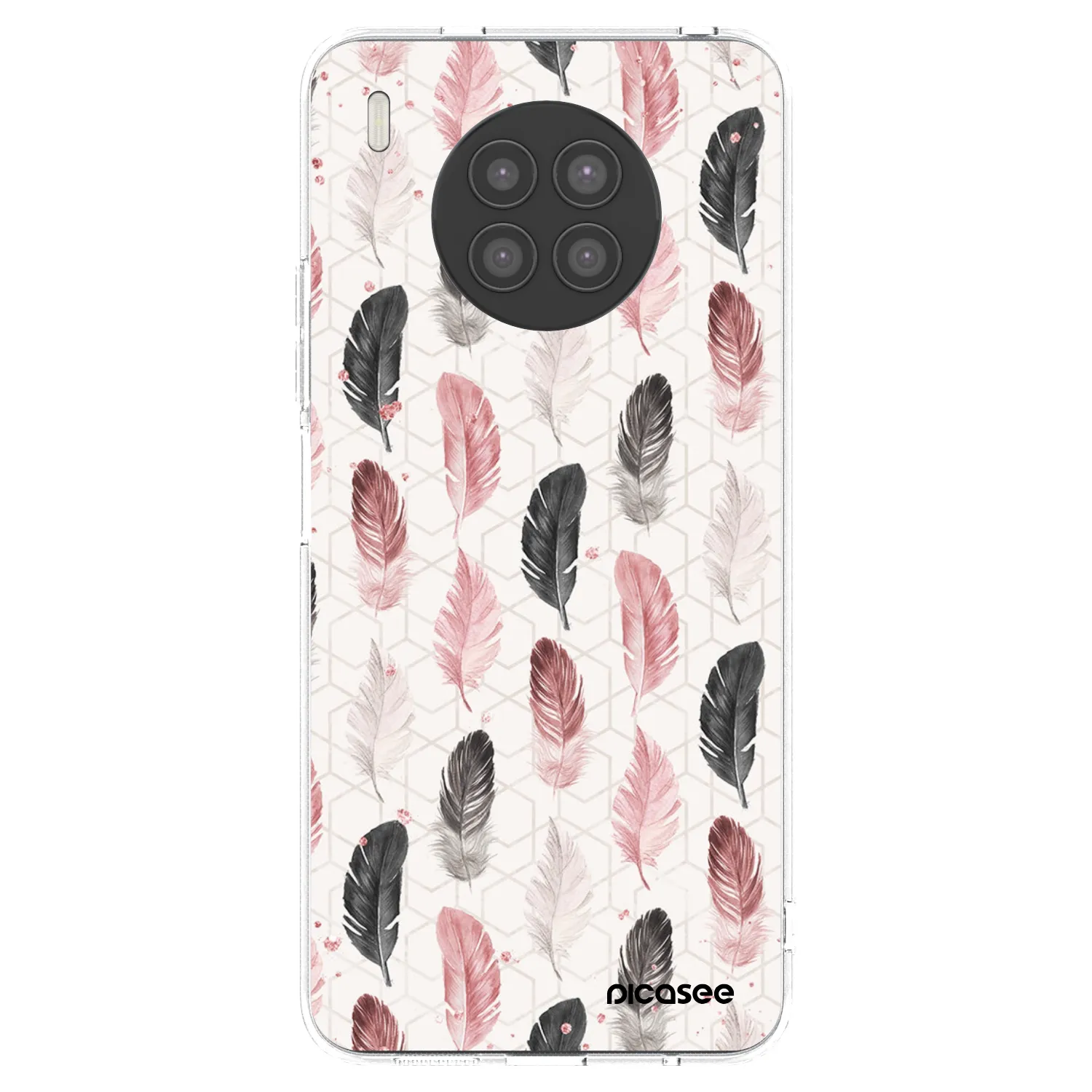 Picasee silikonowe przeźroczyste etui na Huawei Nova 8i - Feder 2