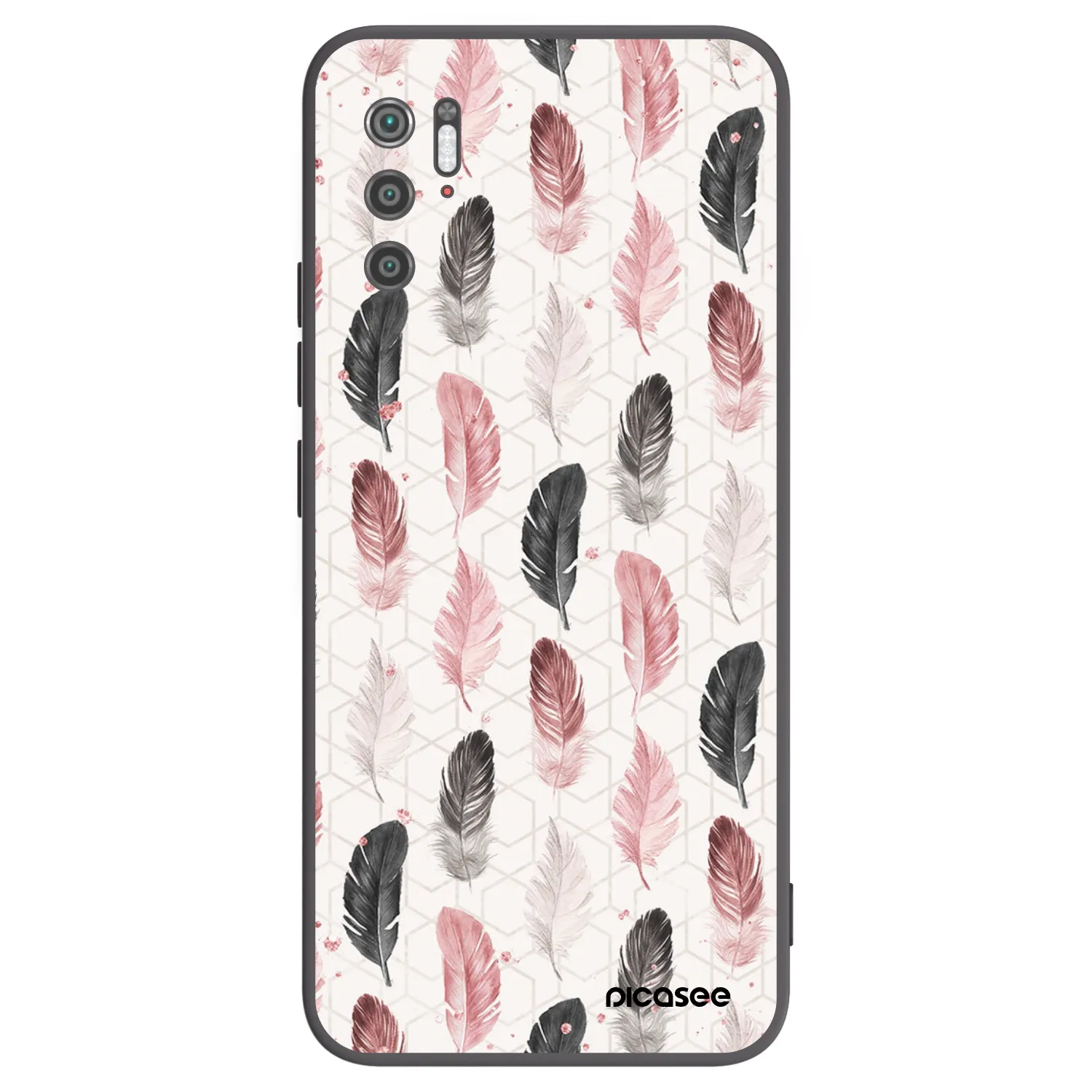 Picasee silikonowe czarne etui na Xiaomi Poco M3 Pro 5G - Feder 2