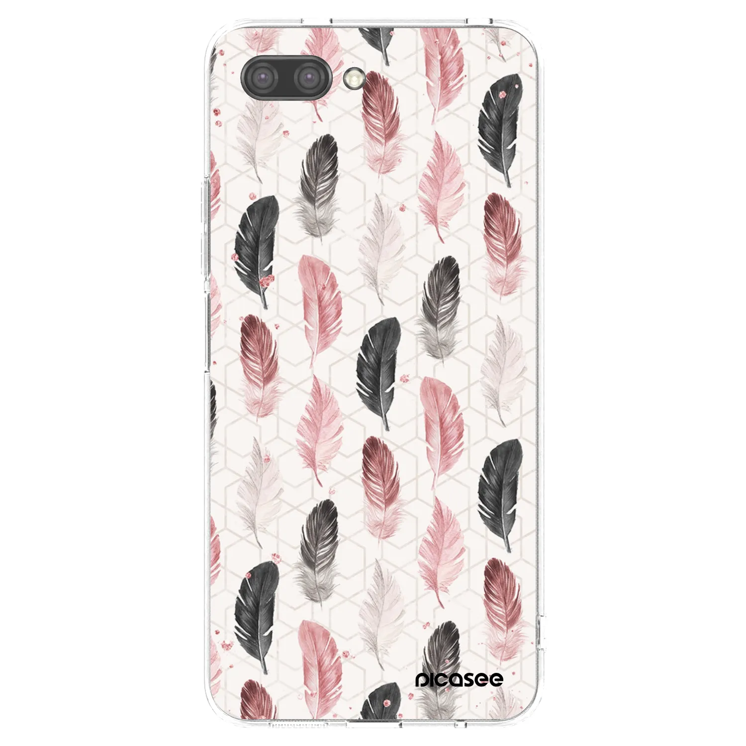 Picasee silikonowe przeźroczyste etui na Honor 10 - Feder 2