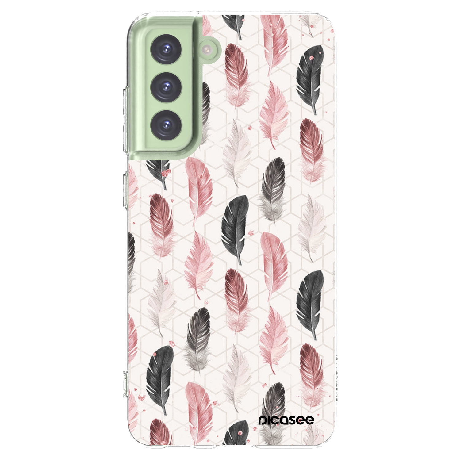 Picasee silikonowe przeźroczyste etui na Samsung Galaxy S21 FE 5G - Feder 2