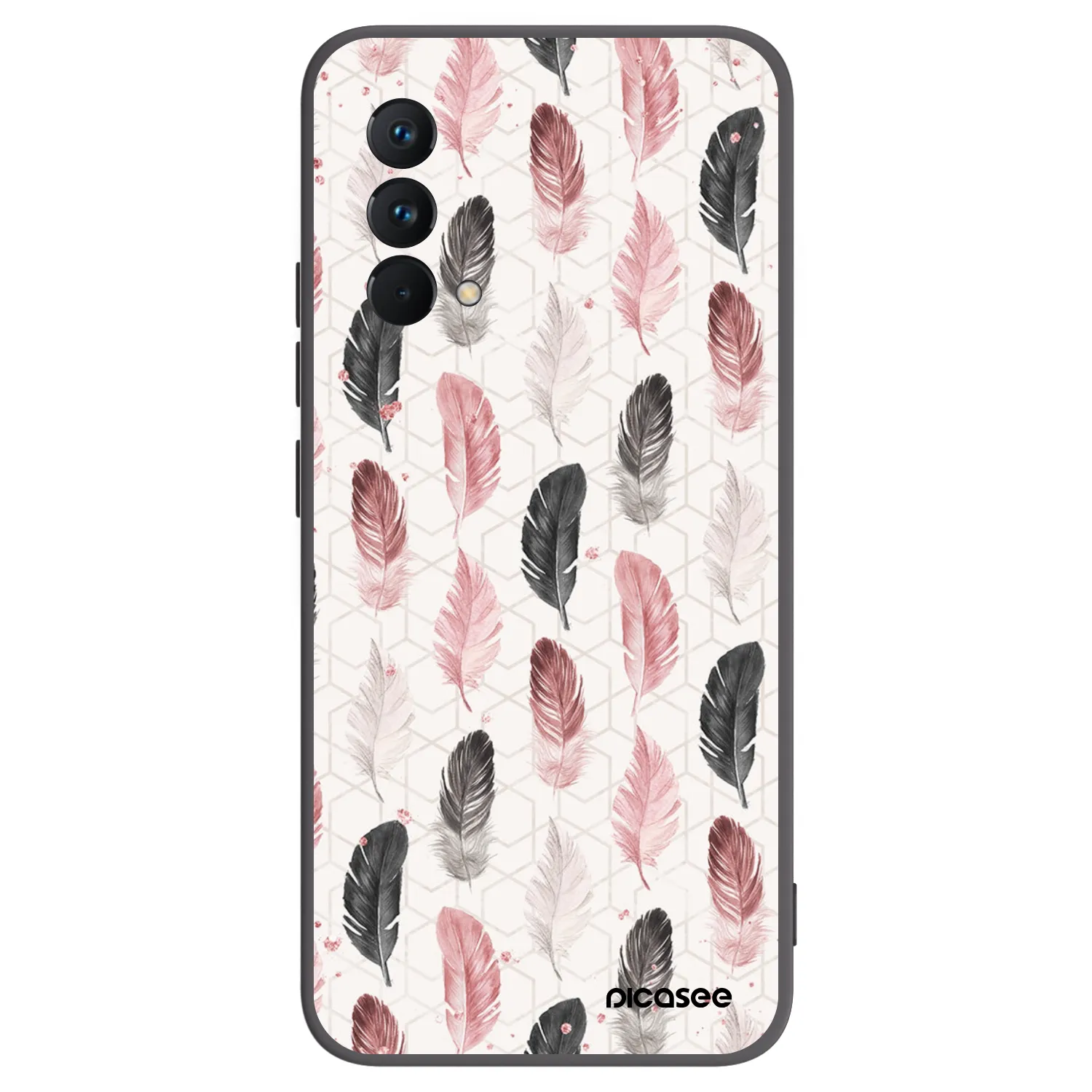 Picasee silikonowe czarne etui na Realme GT Master Edition 5G - Feder 2