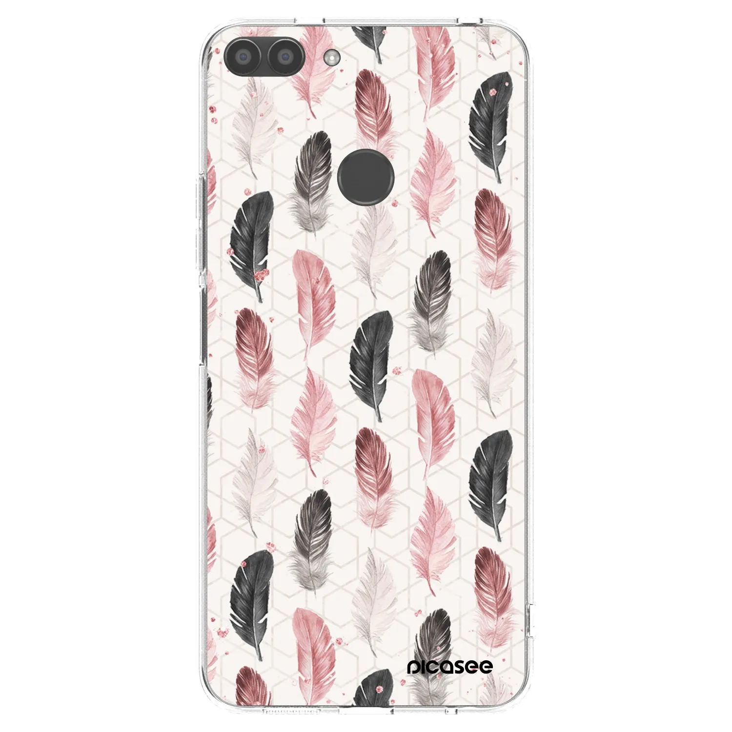 Picasee silikonowe przeźroczyste etui na Huawei P Smart - Feder 2
