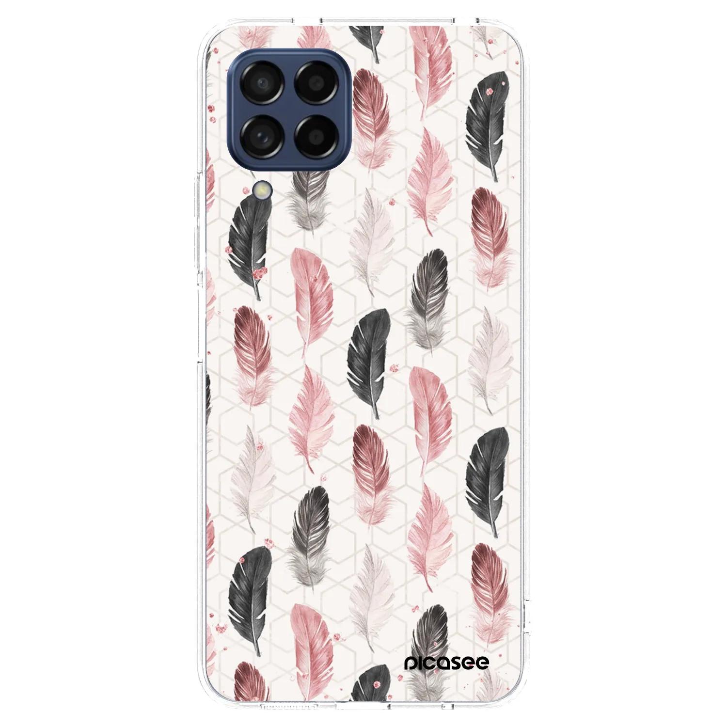 Picasee silikonowe przeźroczyste etui na Samsung Galaxy M53 5G - Feder 2
