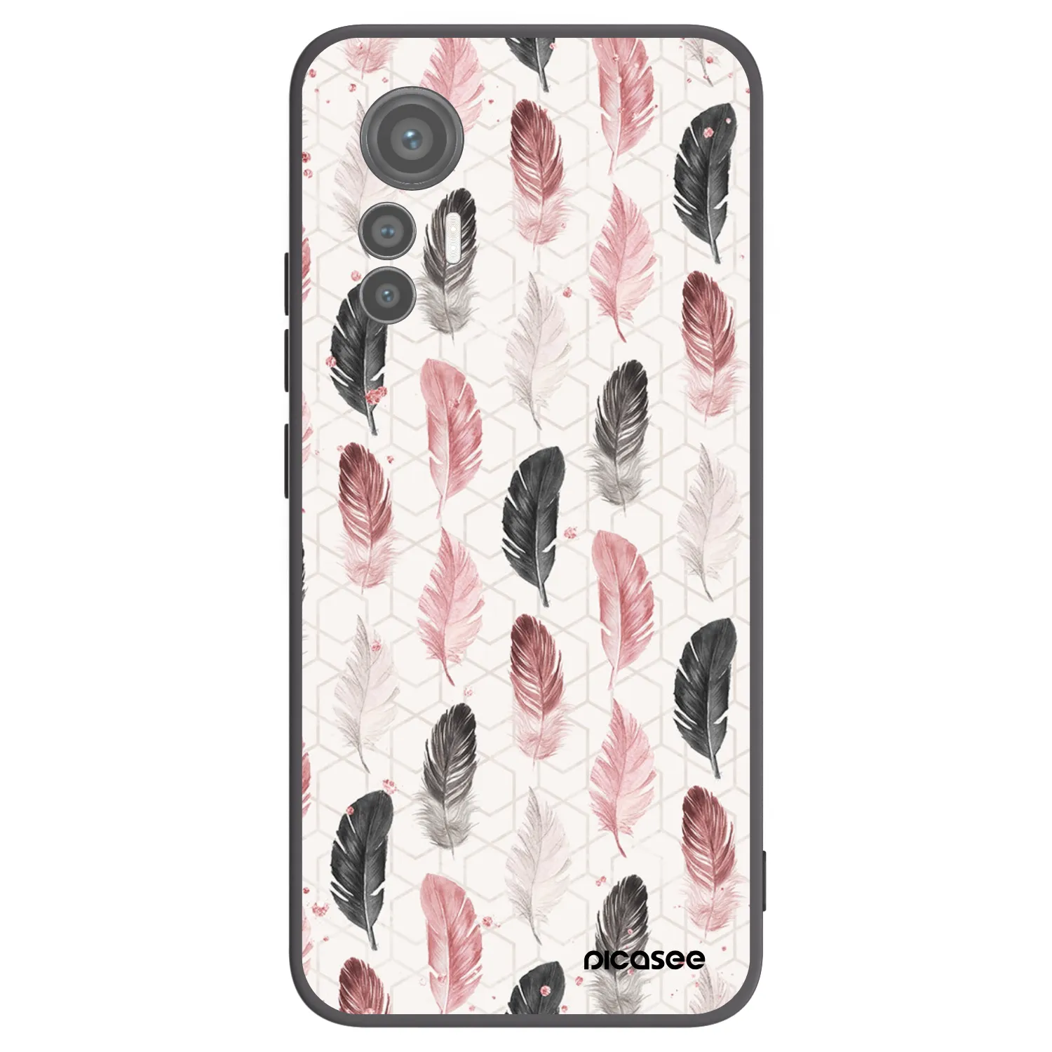 Picasee silikonowe czarne etui na Xiaomi 12 Lite - Feder 2