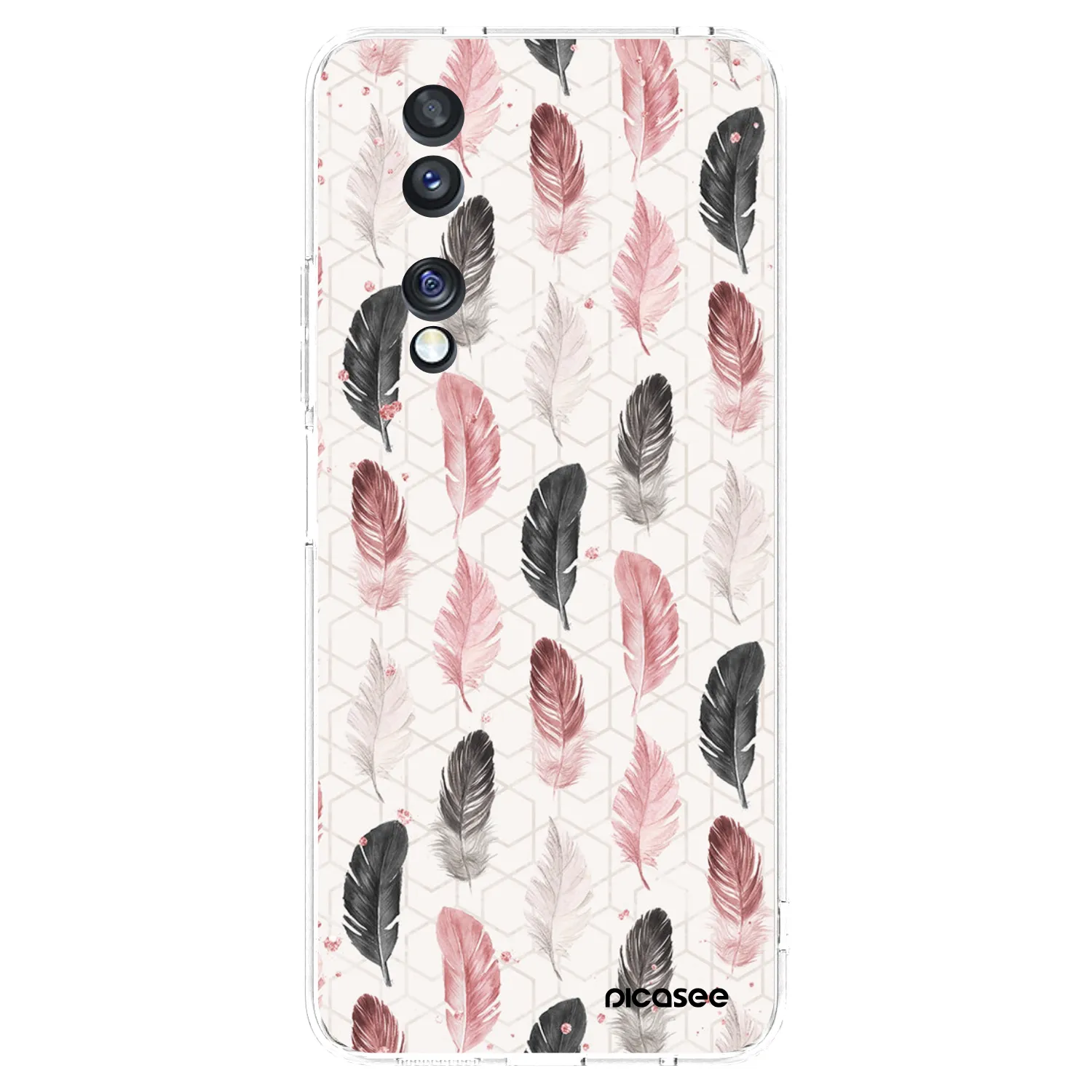 Picasee silikonowe przeźroczyste etui na Honor 70 - Feder 2