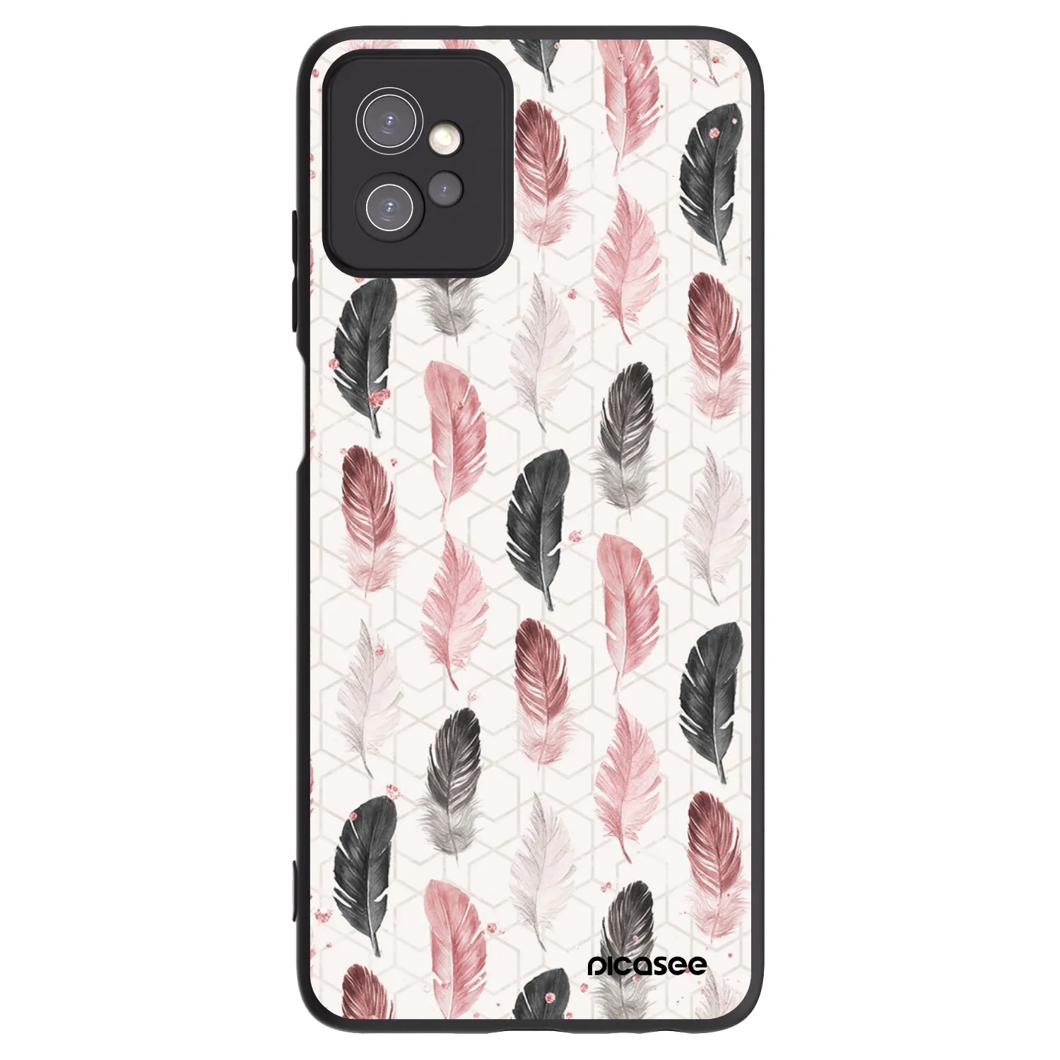Picasee silikonowe czarne etui na Motorola Moto G32 - Feder 2