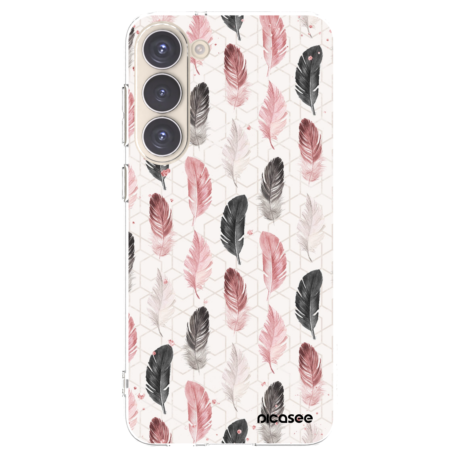 Picasee silikonowe przeźroczyste etui na Samsung Galaxy S23+ 5G - Feder 2