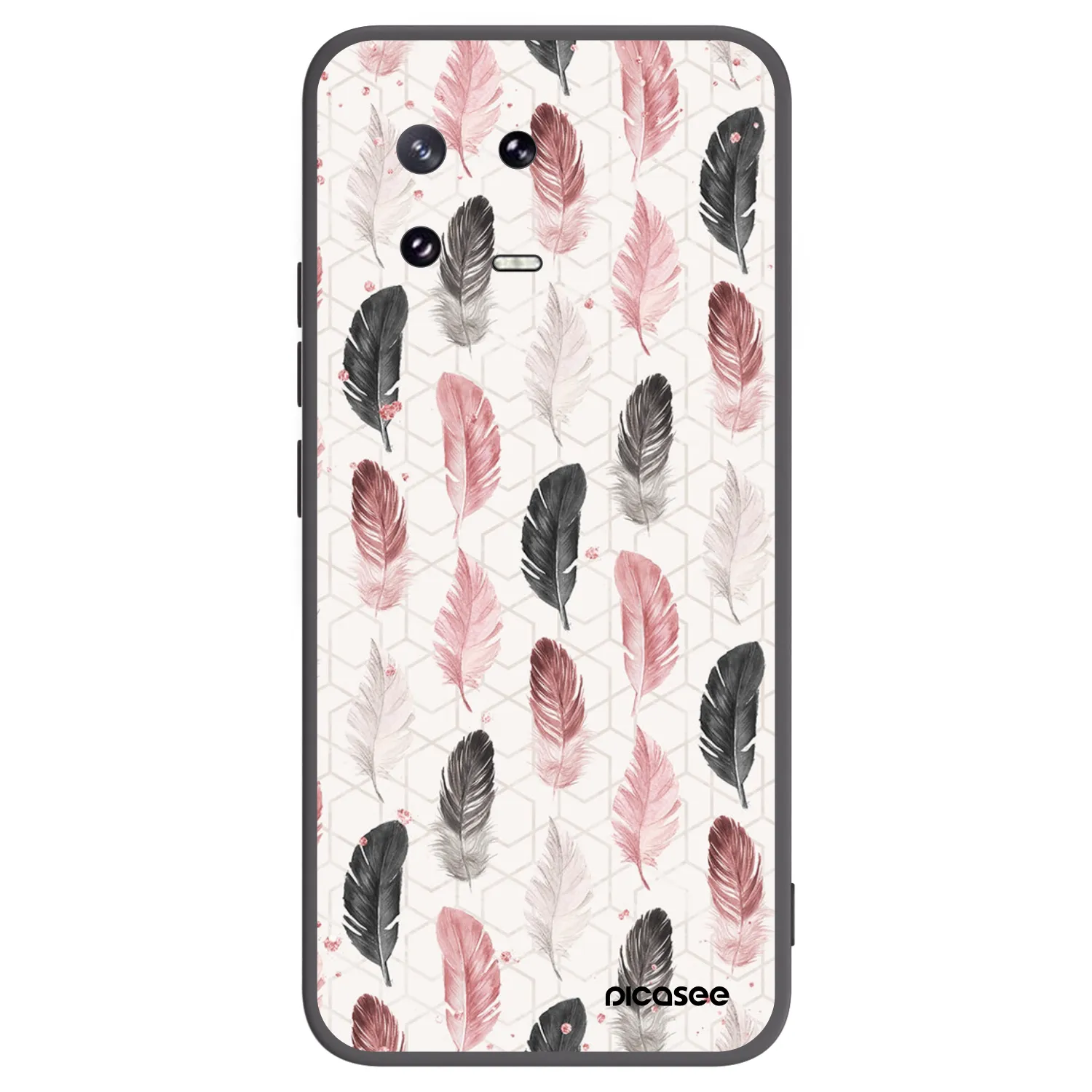 Picasee silikonowe czarne etui na Xiaomi 13 Pro - Feder 2