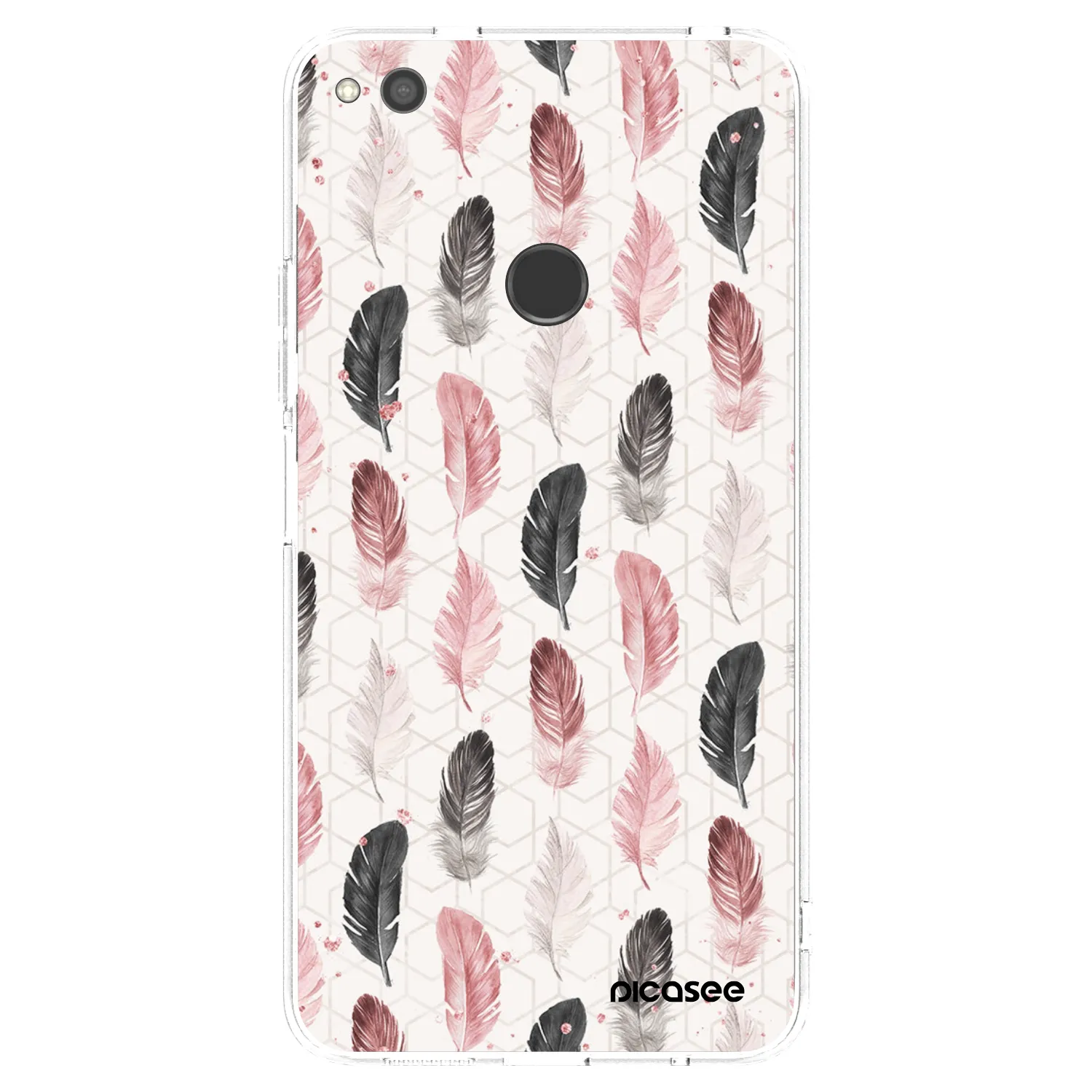 Picasee silikonowe przeźroczyste etui na Huawei P9 Lite 2017 - Feder 2