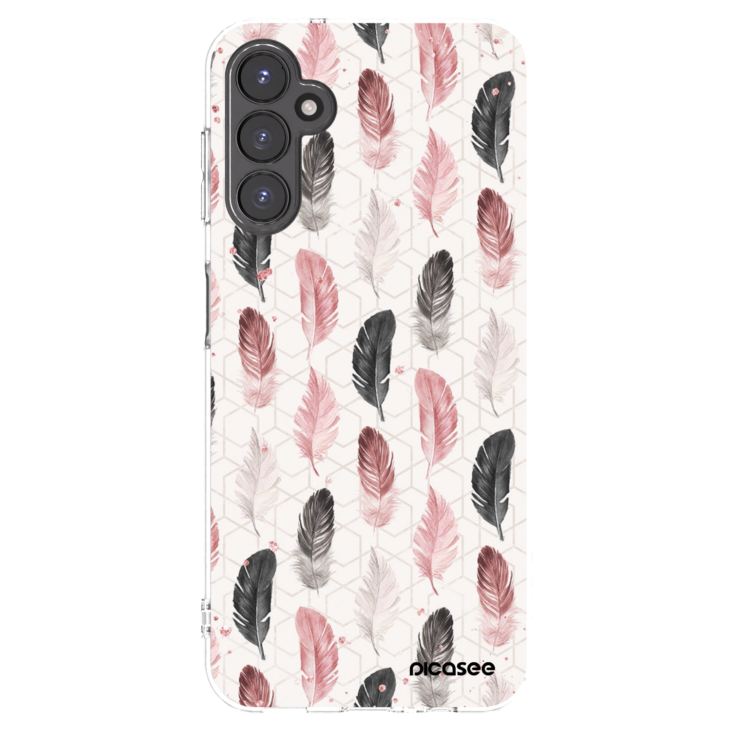 Picasee silikonowe przeźroczyste etui na Samsung Galaxy A14 4G A145R - Feder 2