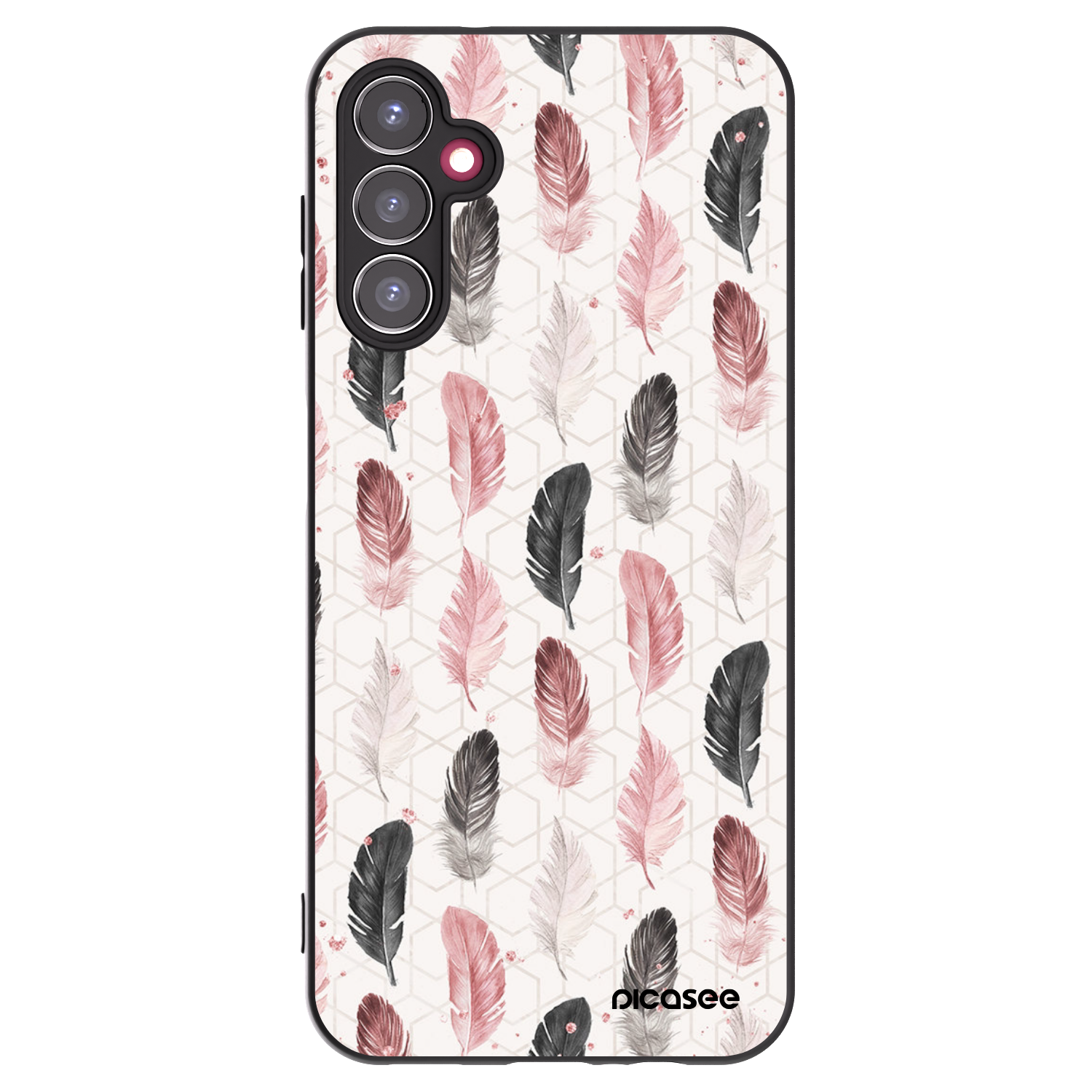 Picasee silikonowe czarne etui na Samsung Galaxy A14 5G A146P - Feder 2