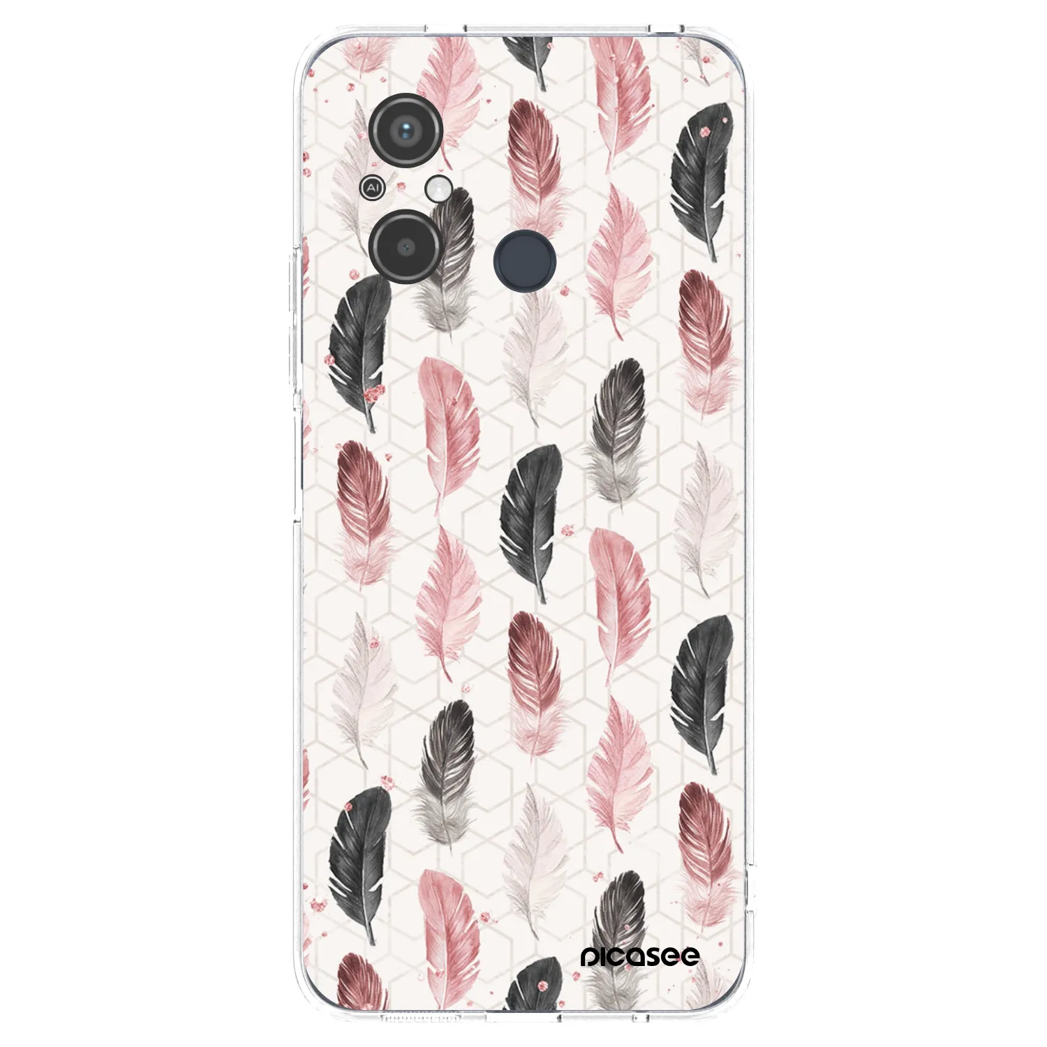 Picasee silikonowe przeźroczyste etui na Xiaomi Redmi 12C - Feder 2