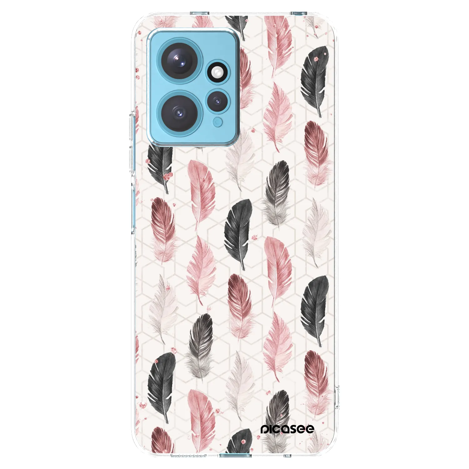 Picasee silikonowe przeźroczyste etui na Xiaomi Redmi Note 12 4G - Feder 2