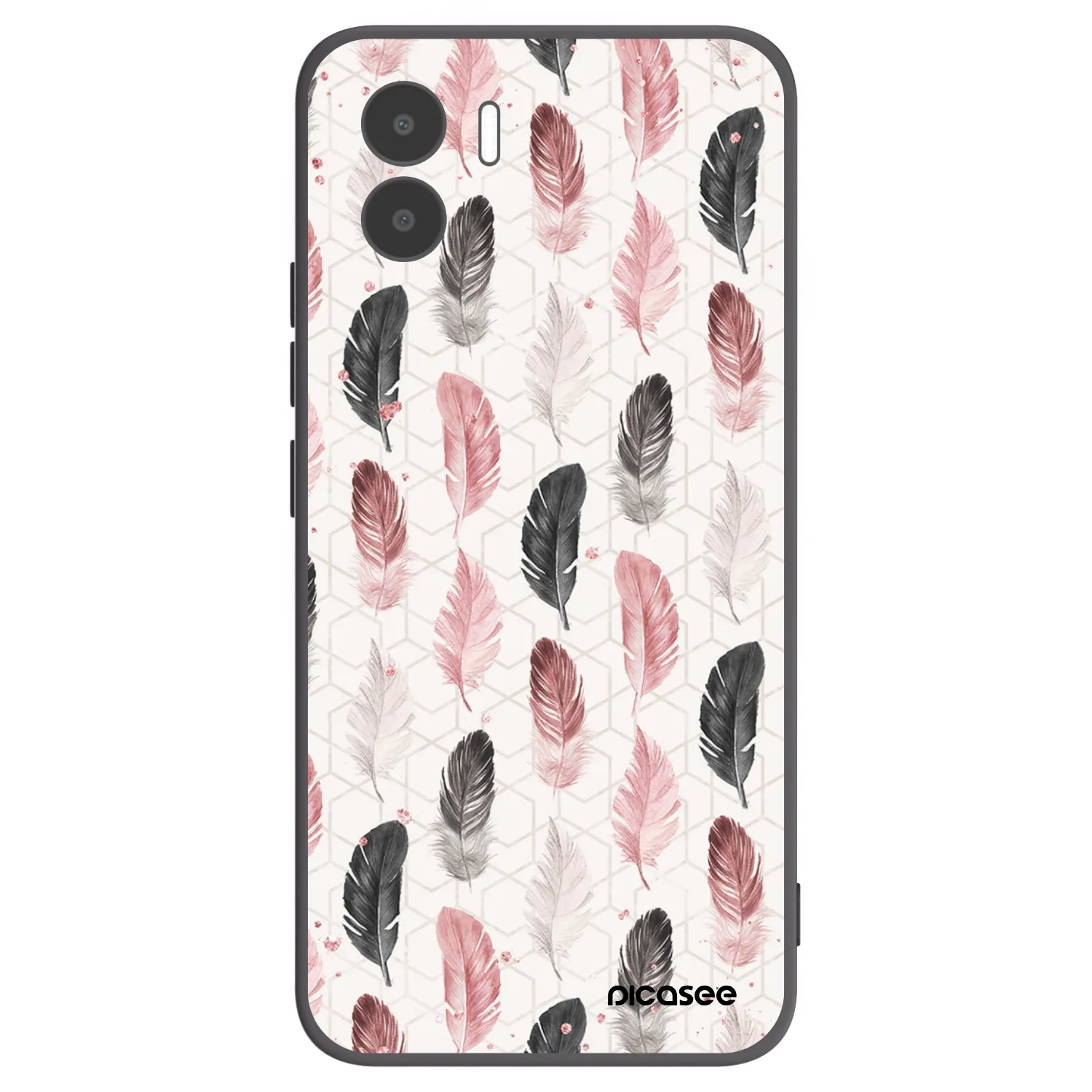 Picasee silikonowe czarne etui na Xiaomi Redmi A2 - Feder 2
