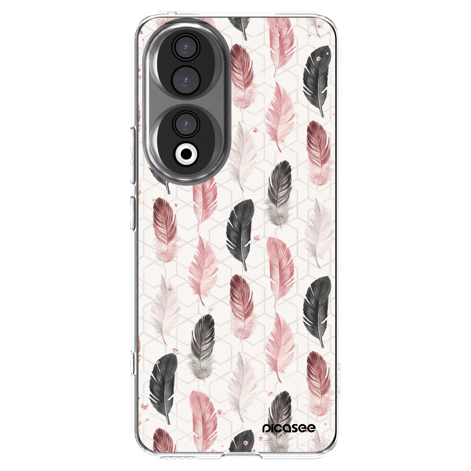 Picasee silikonowe przeźroczyste etui na Honor 90 5G - Feder 2